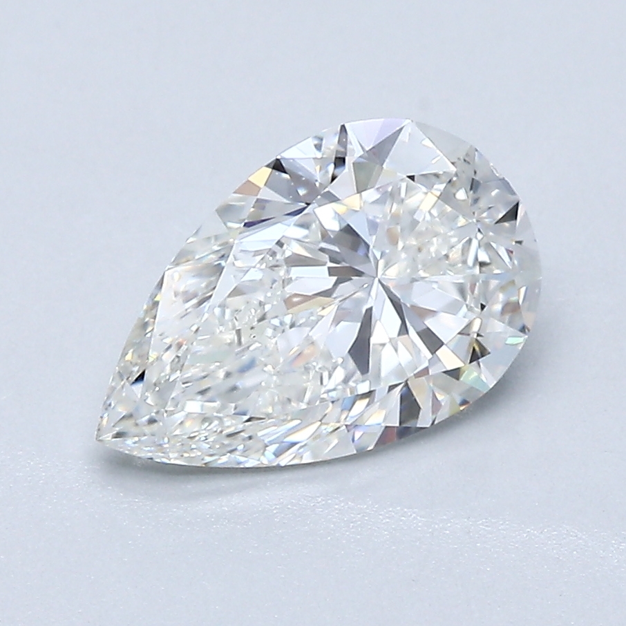 1.5 Carat Pear Cut Natural Diamond