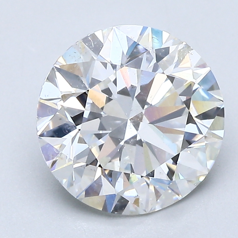 2.5 Carat Round Cut Natural Diamond
