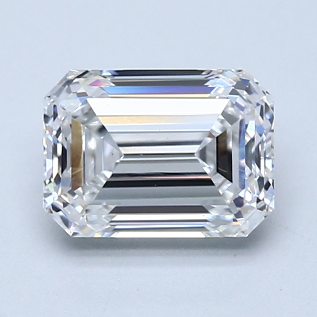 1.7 Carat Emerald Cut Natural Diamond