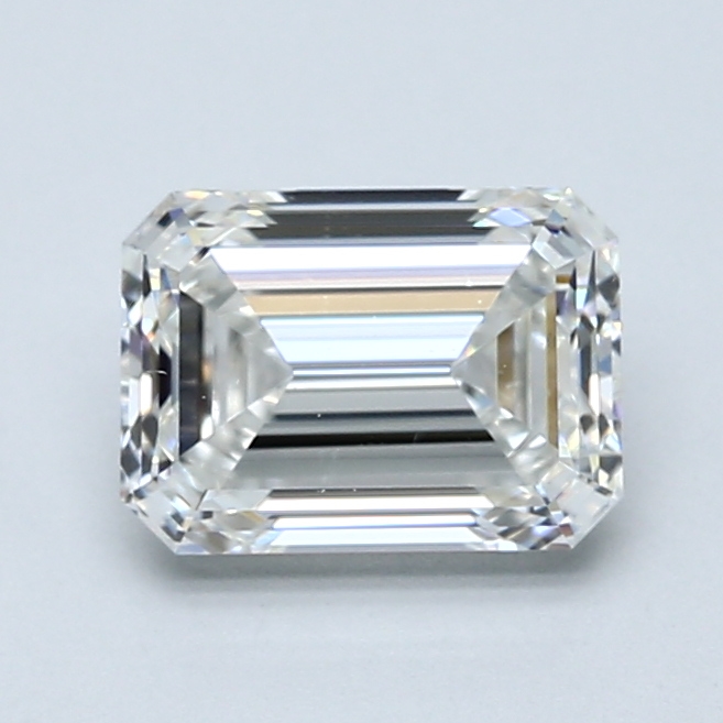 1.7 Carat Emerald Cut Natural Diamond