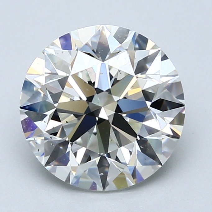 3.01 Carat Round Cut Natural Diamond