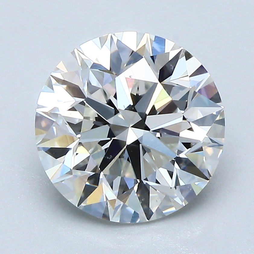 2.7 Carat Round Cut Natural Diamond