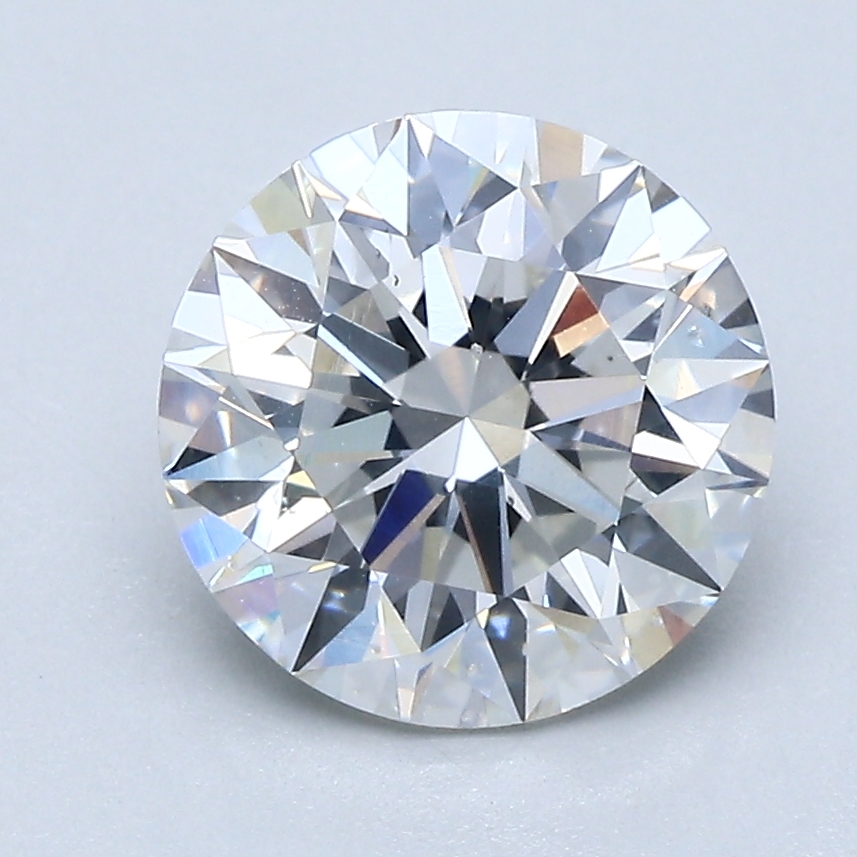 2.5 Carat Round Cut Natural Diamond