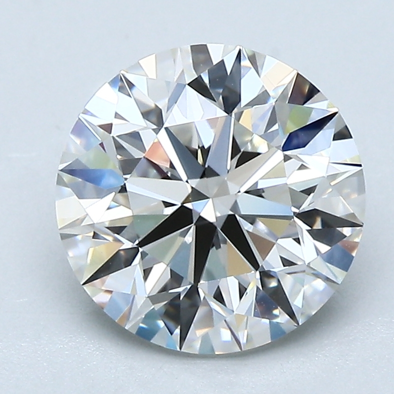 2.5 Carat Round Cut Natural Diamond