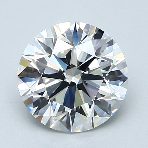 2.01 Carat Round Cut Natural Diamond