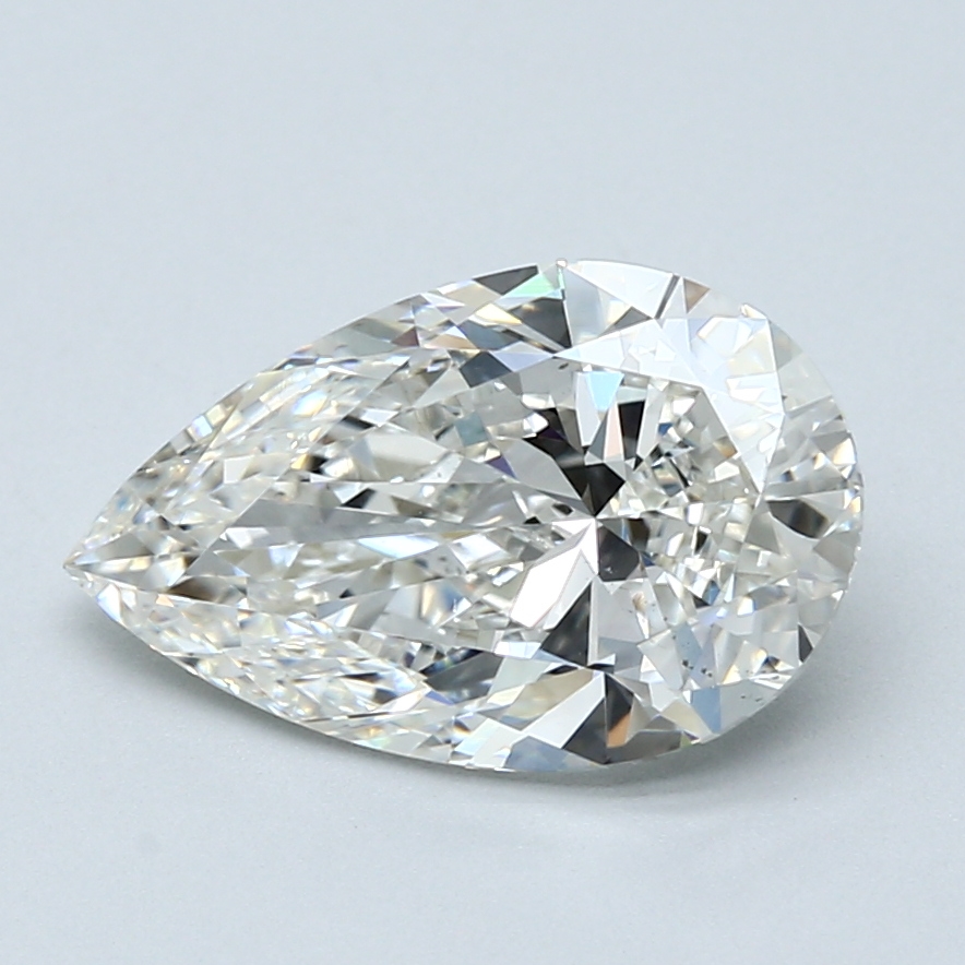 3.01 Carat Pear Cut Natural Diamond
