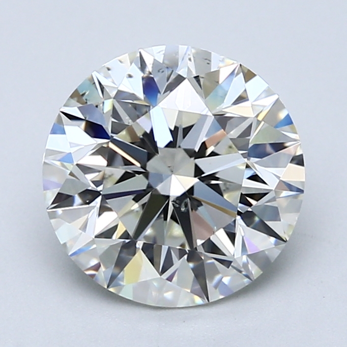 2.7 Carat Round Cut Natural Diamond