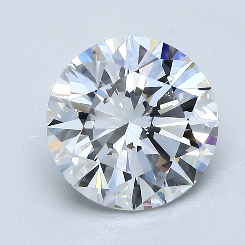 1.85 Carat Round Cut Natural Diamond