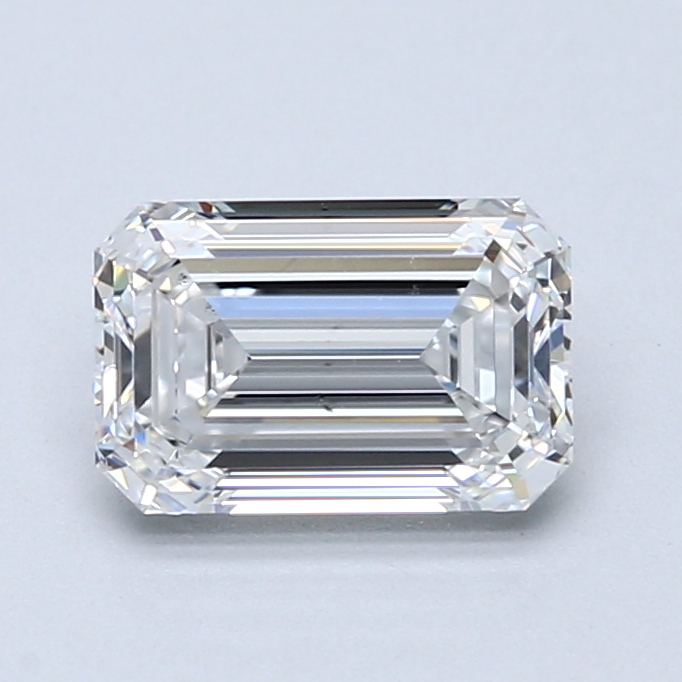 1.62 Carat Emerald Cut Natural Diamond