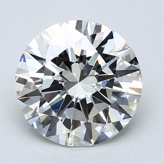 2.61 Carat Round Cut Natural Diamond