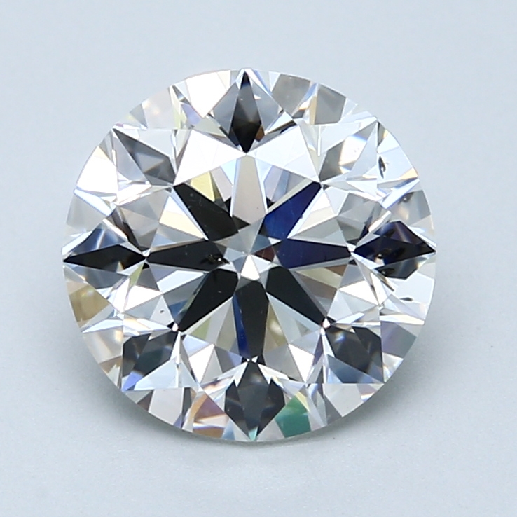 3 Carat Round Cut Natural Diamond