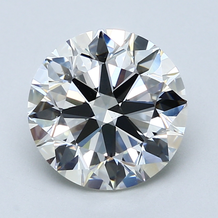 3.01 Carat Round Cut Natural Diamond