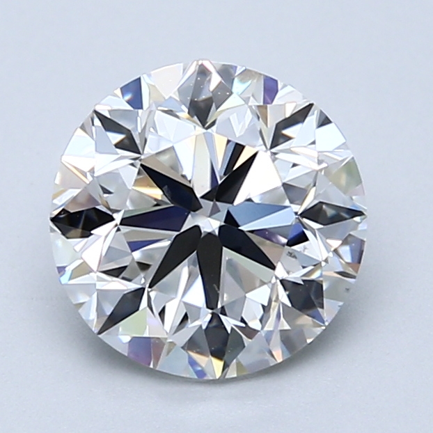2 Carat Round Cut Natural Diamond