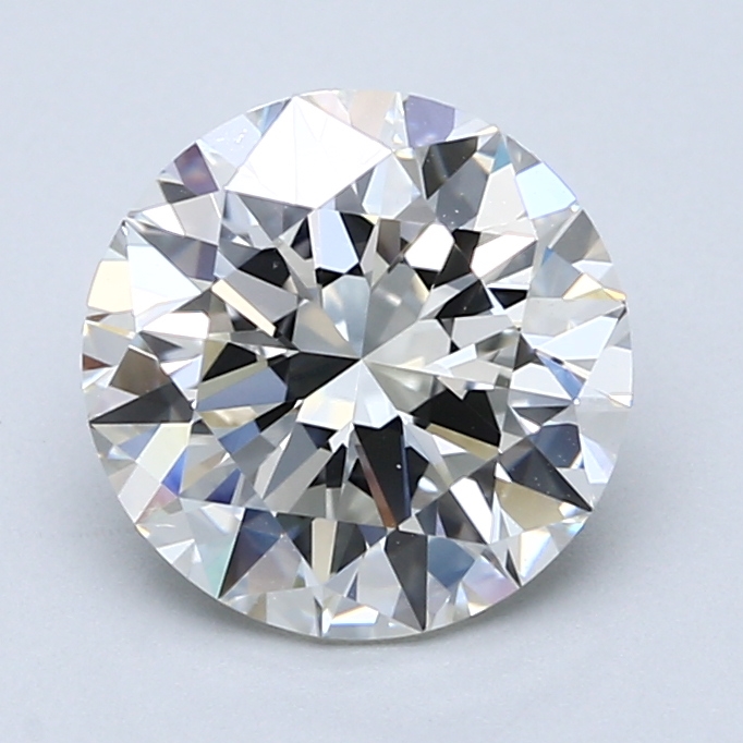 2.51 Carat Round Cut Natural Diamond