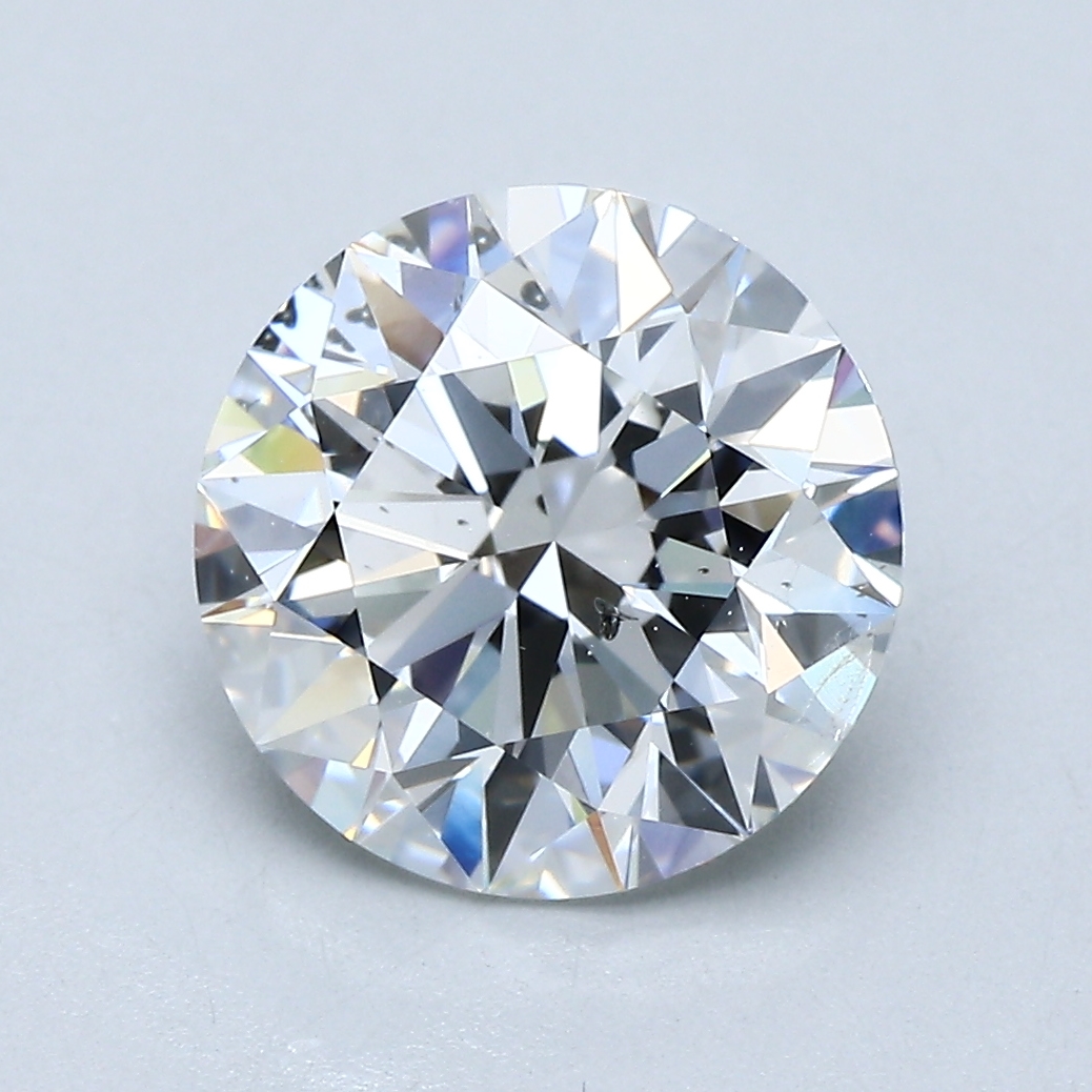 3.2 Carat Round Cut Natural Diamond