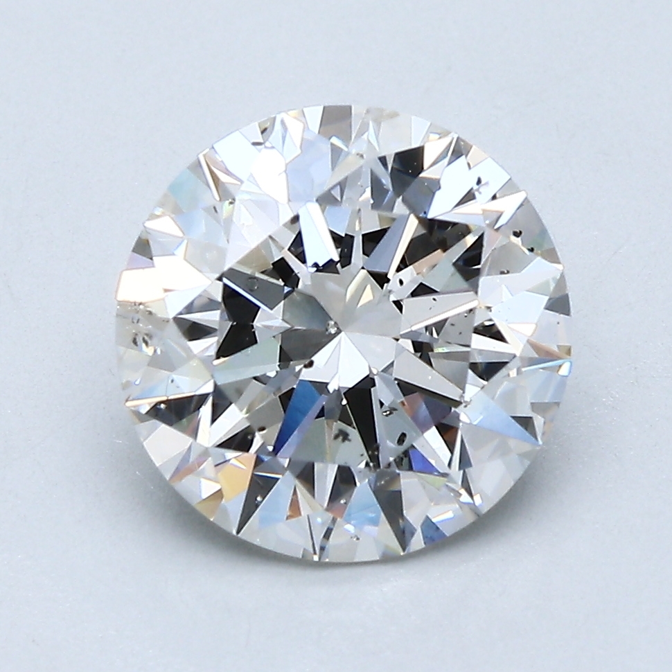 3.01 Carat Round Cut Natural Diamond