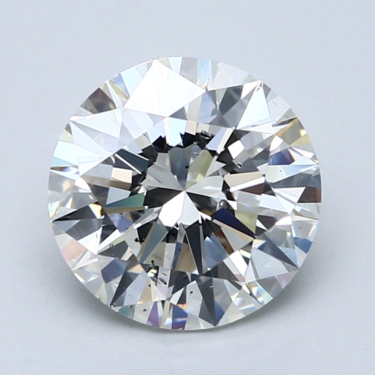 3.02 Carat Round Cut Natural Diamond