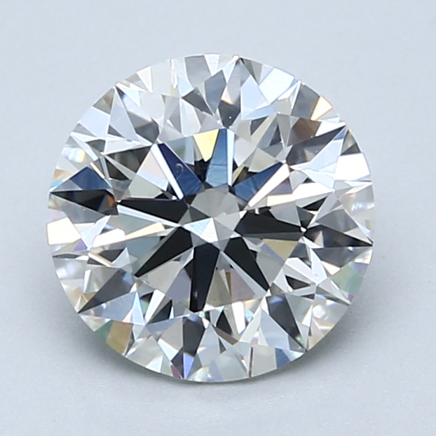 2.01 Carat Round Cut Natural Diamond
