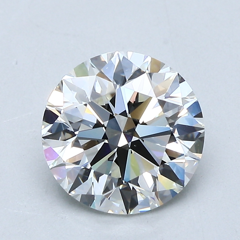 2.01 Carat Round Cut Natural Diamond