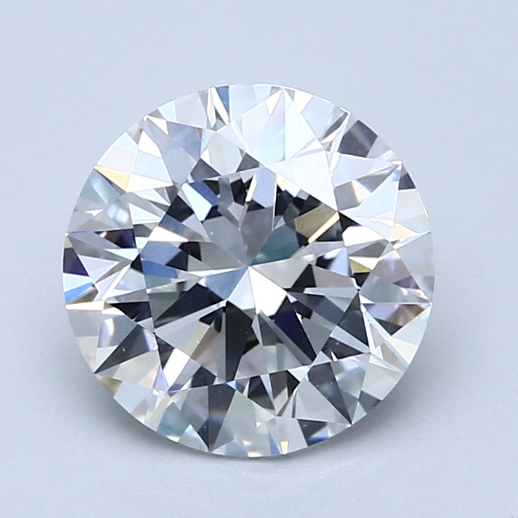2.8 Carat Round Cut Natural Diamond