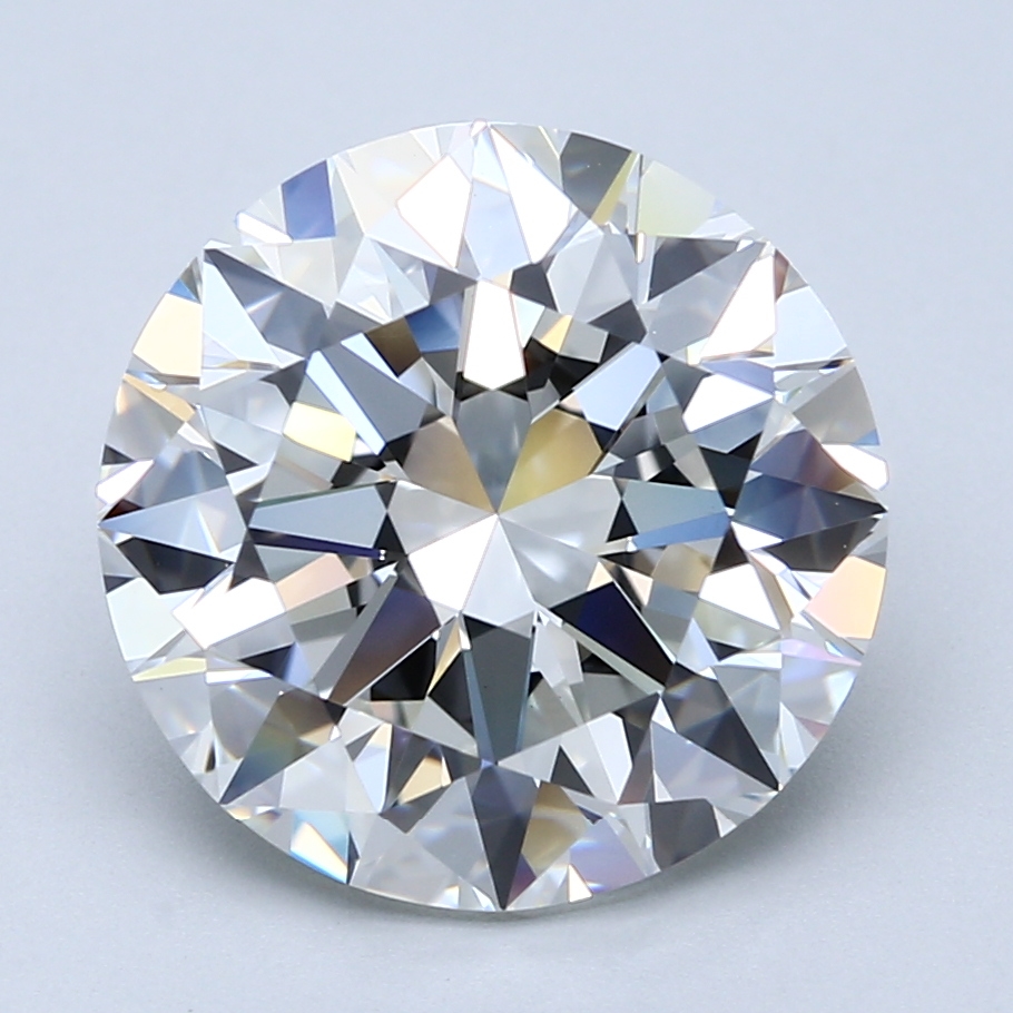 7.02 Carat Round Cut Natural Diamond