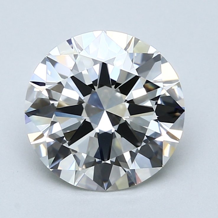 2.82 Carat Round Cut Natural Diamond