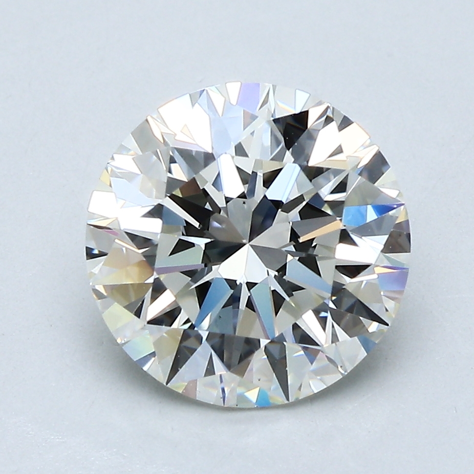 3.11 Carat Round Cut Natural Diamond