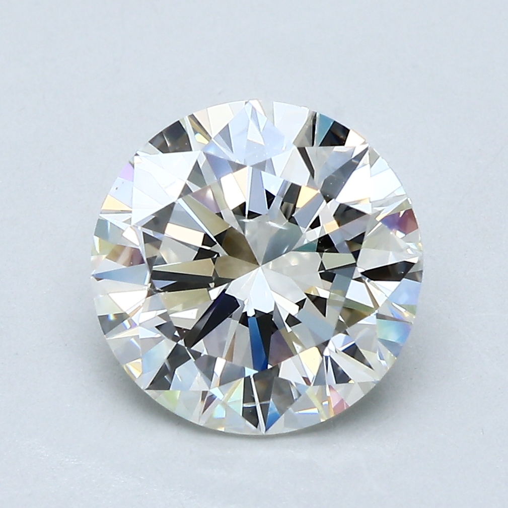 3 Carat Round Cut Natural Diamond