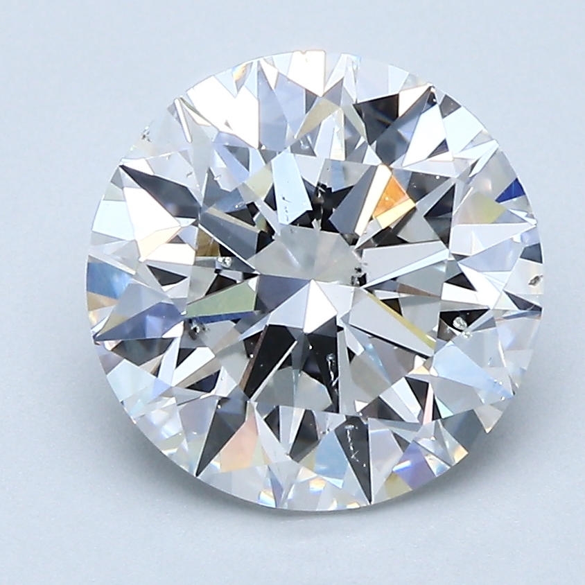 3.05 Carat Round Cut Natural Diamond
