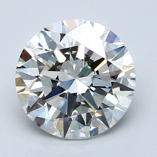 2.5 Carat Round Cut Natural Diamond
