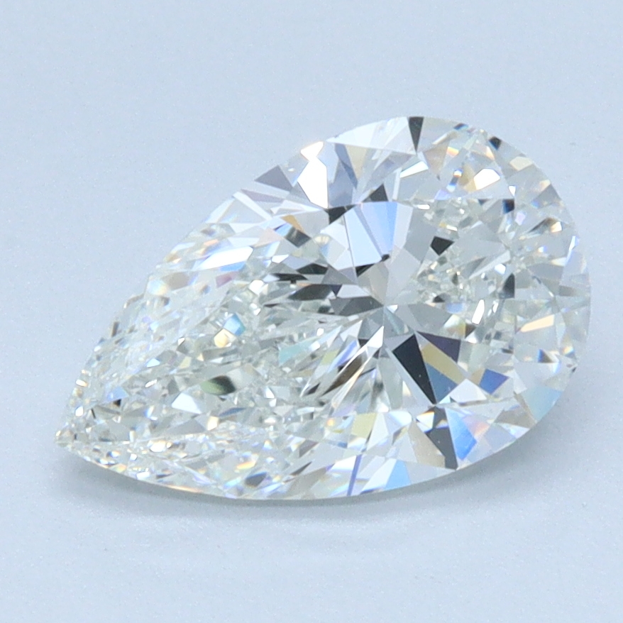 1.5 Carat Pear Cut Natural Diamond