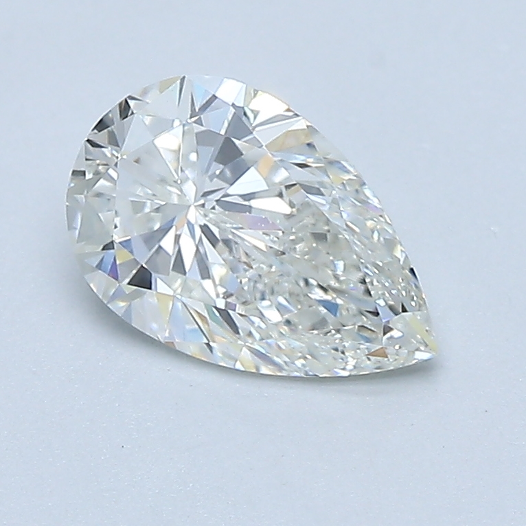 1 Carat Pear Cut Natural Diamond