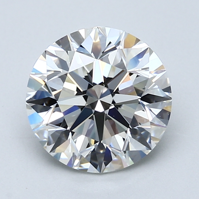 2.5 Carat Round Cut Natural Diamond