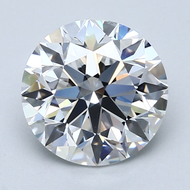 2.5 Carat Round Cut Natural Diamond