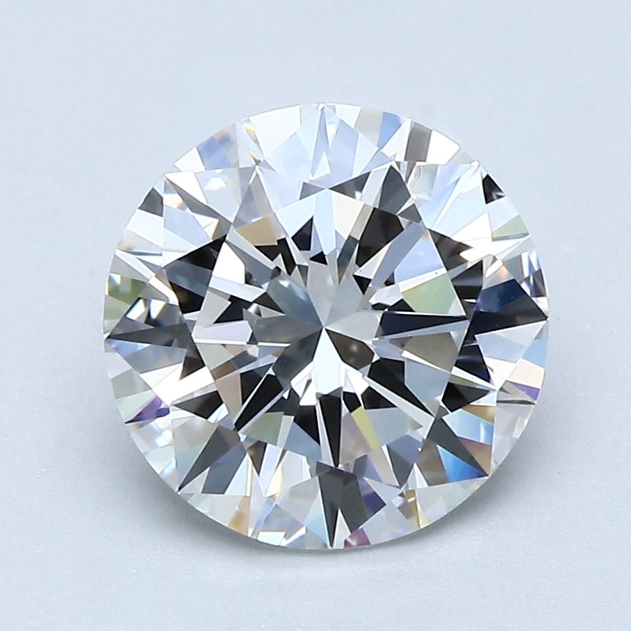 2.5 Carat Round Cut Natural Diamond