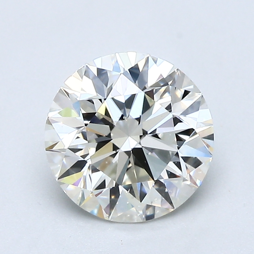 1.7 Carat Round Cut Natural Diamond