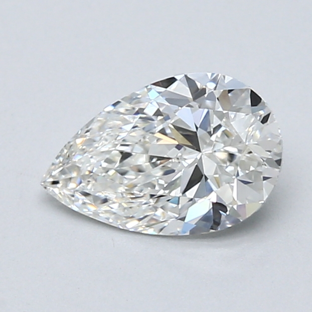 1 Carat Pear Cut Natural Diamond