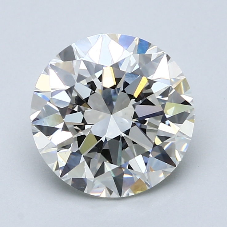 3.01 Carat Round Cut Natural Diamond