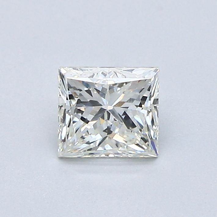 0.56 Carat Princess Cut Natural Diamond