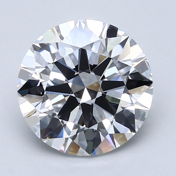 3.02 Carat Round Cut Natural Diamond