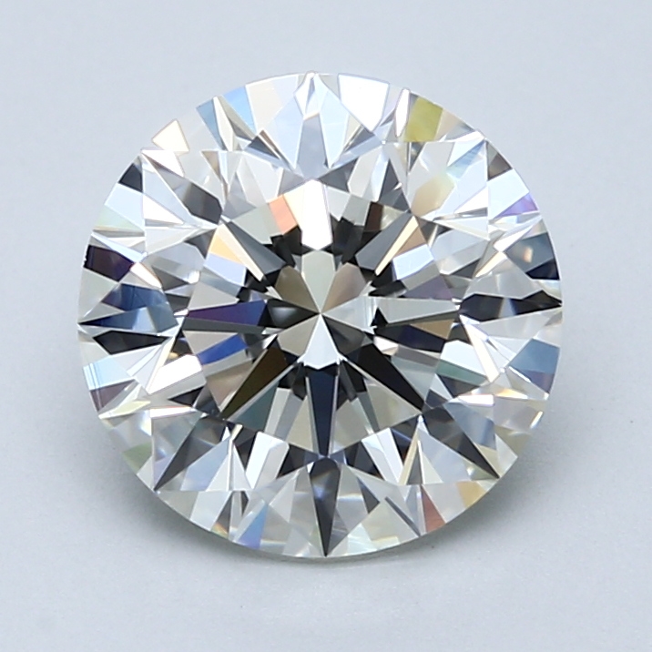3.01 Carat Round Cut Natural Diamond