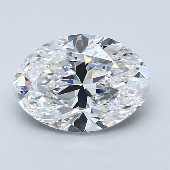 2 Carat Oval Cut Natural Diamond