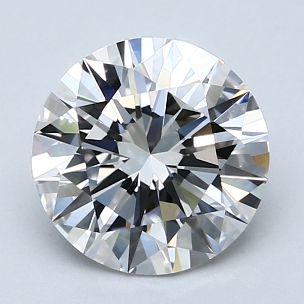 2.1 Carat Round Cut Natural Diamond