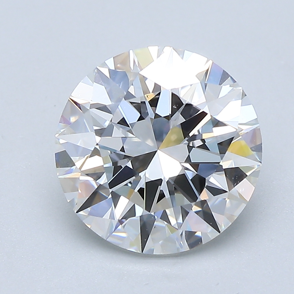3.02 Carat Round Cut Natural Diamond