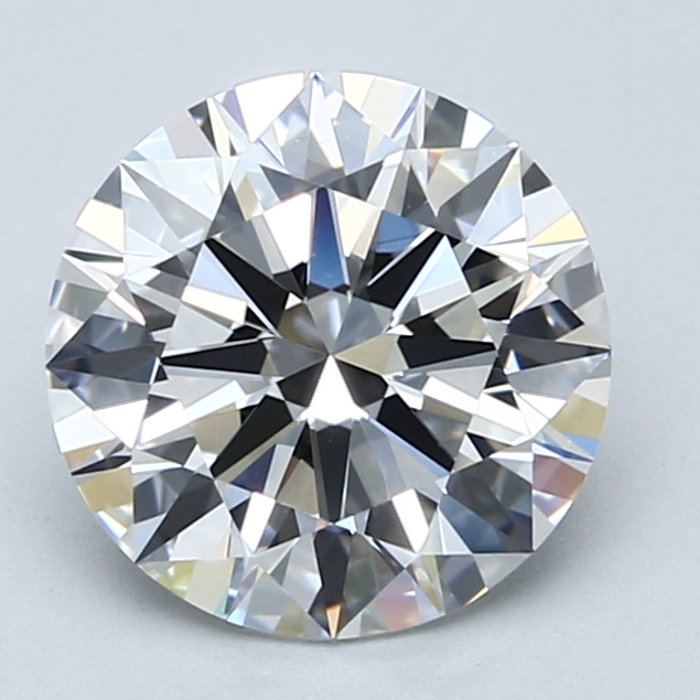 2.52 Carat Round Cut Natural Diamond
