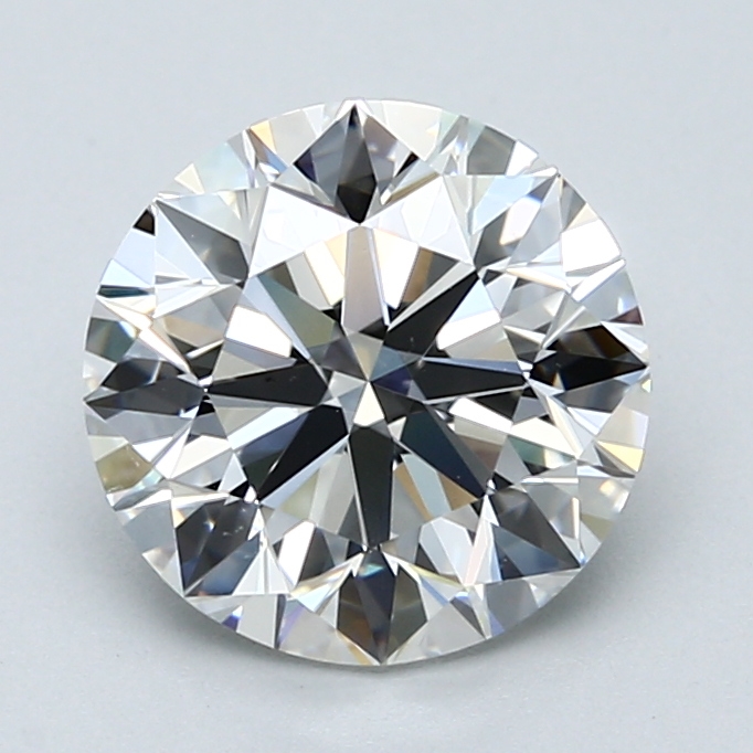 2.7 Carat Round Cut Natural Diamond