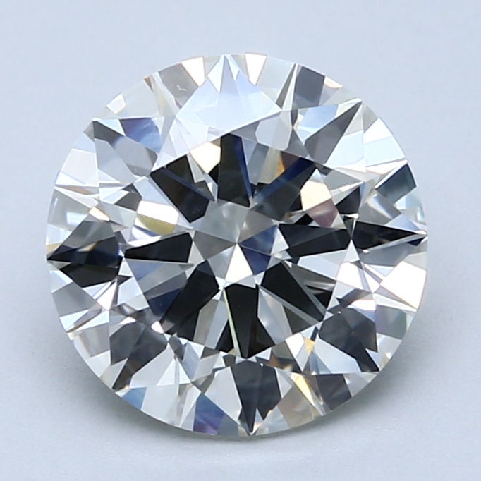3.01 Carat Round Cut Natural Diamond