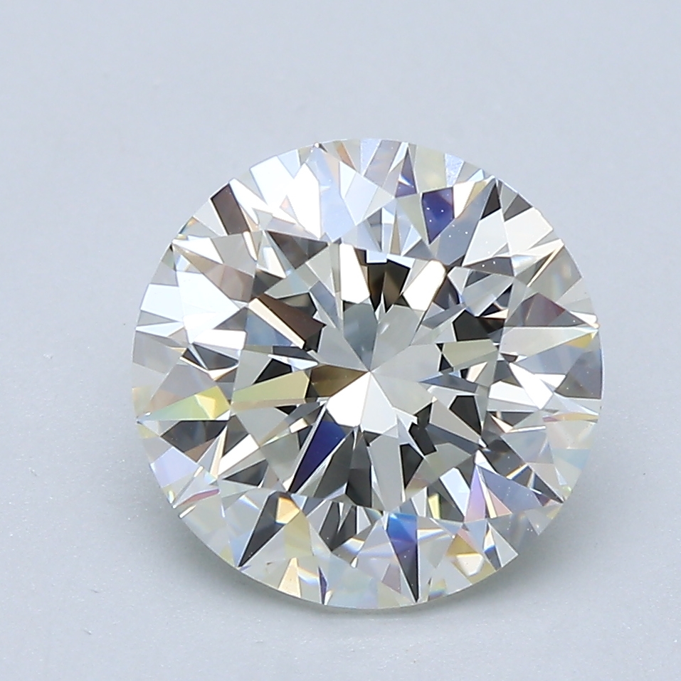 3 Carat Round Cut Natural Diamond