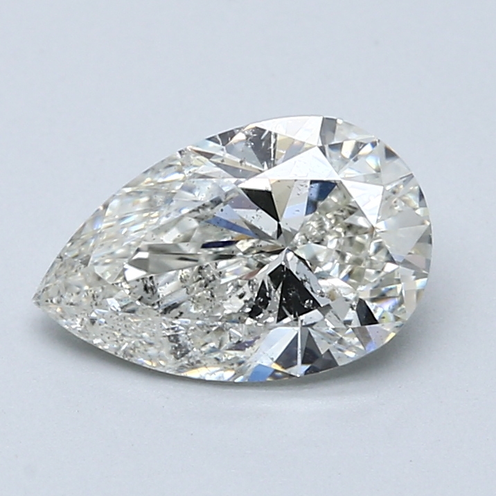 1.6 Carat Pear Cut Natural Diamond