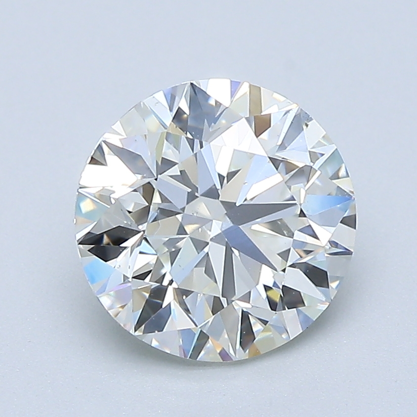 2.03 Carat Round Cut Natural Diamond